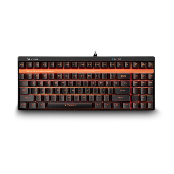 Rapoo V500S Backlit Mechanical Gaming Keyboard - Black