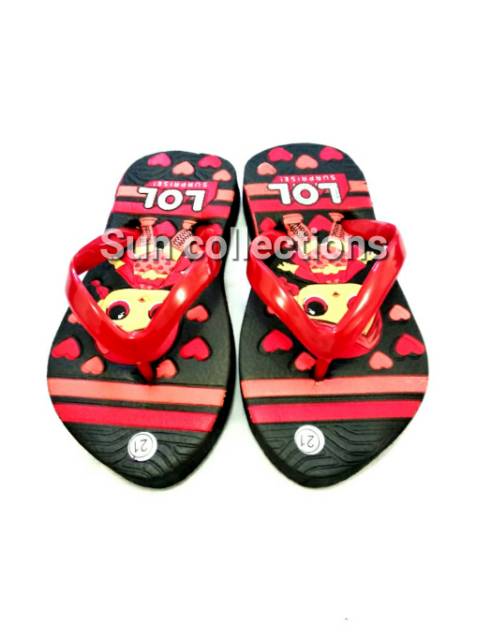 Termurah!!! Sandal Jepit Karakter anak baby Girl