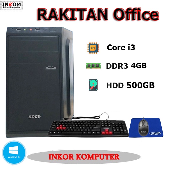 Komputer Rakitan PC Intel Core i3 2120 Siap Pakai