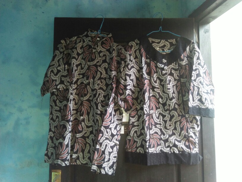 Maura Couple - Sania Ruffle Batik Couple Ori Ndoro Jowi Garansi Termurah Shopee - Batik Modern Solo