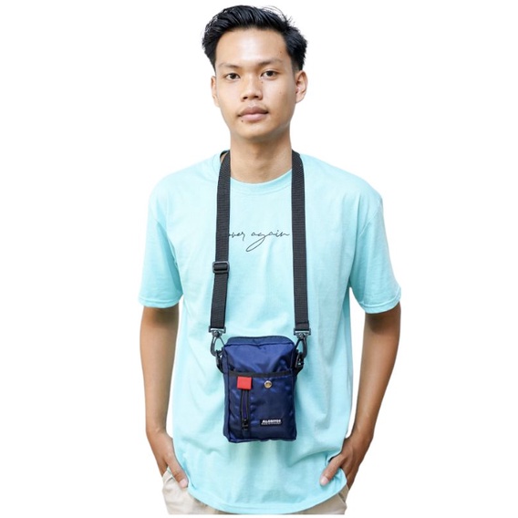Tas selempang mini bahan cordura - Tas selempang pria wanita
