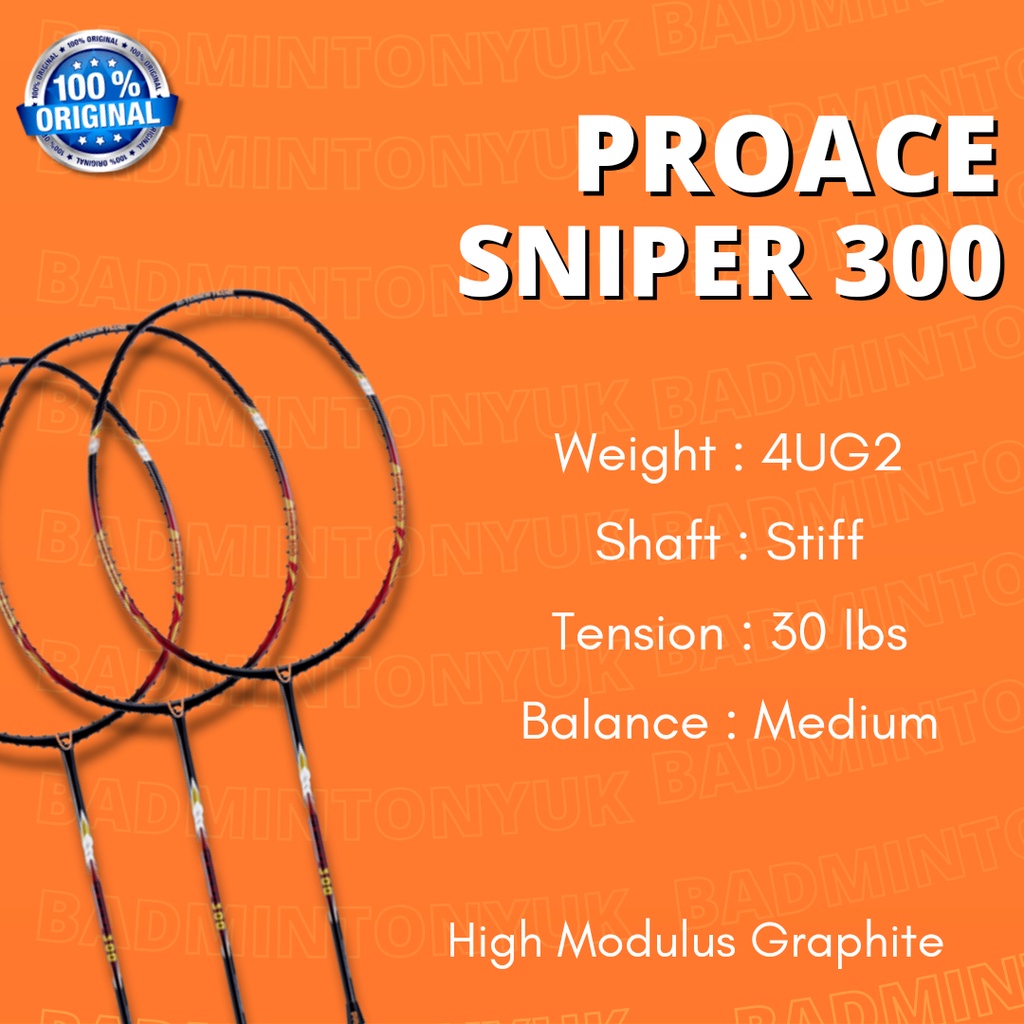 PRO ACE SNIPER 300 PROACE RAKET BADMINTON