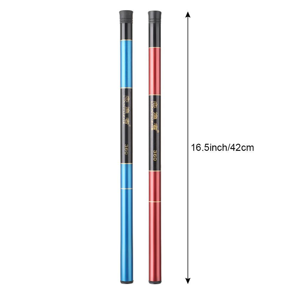 Chookyy 1.8M 2.1M 2.4M 2.7M 3.6M Joran Pancing Travel SuperHard Stream Memancing Aksesoris Casting Teleskopik