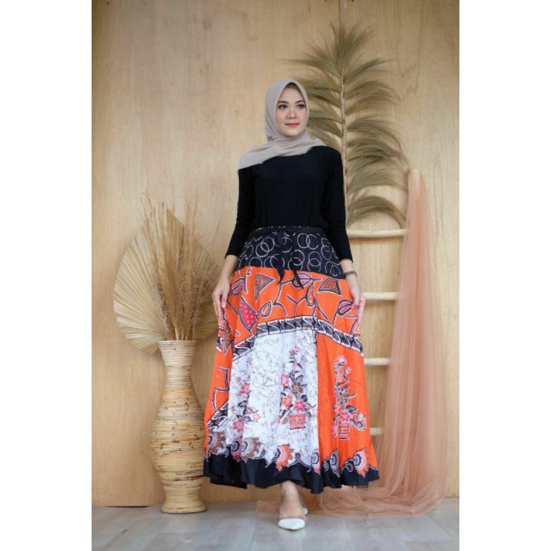 ROK BATIK PAYUNG ORIGINAL~ROK KLOK FASHION WANITA CANTIK