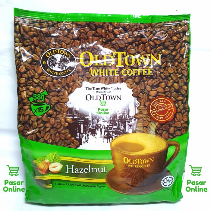

DISKON - (BISA COD) OLD TOWN HAZELNUT WHITE COFFEE