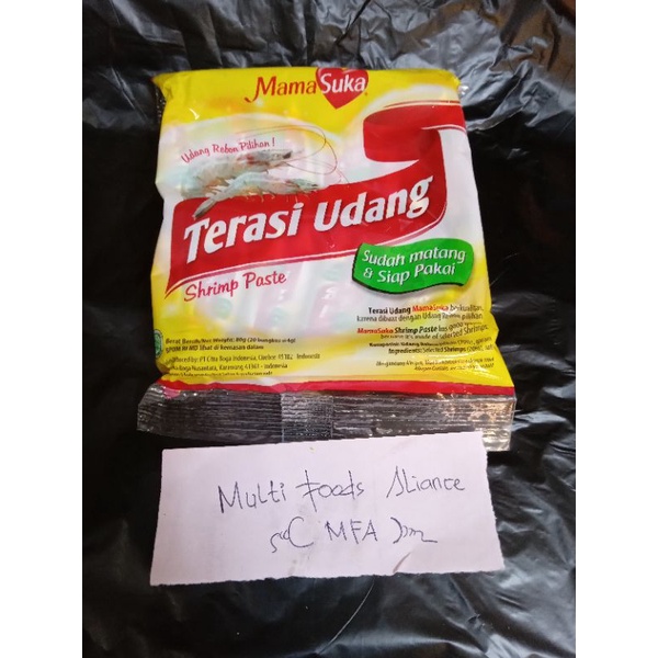 

terasi udang Cap MAMASUKA isi 20pics
