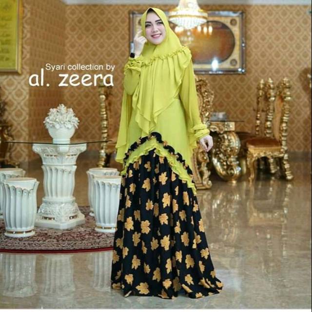 GAMIS SET SYAR'I TERBARU MURAH | AL-ZEERA SYAR'I | GAMIS MUSLIMAH COLLECTION