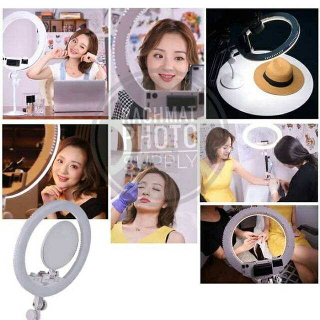 YONGNUO YN208 LED Ring Light Smartphone YN-208 Bicolor 3200-5500K