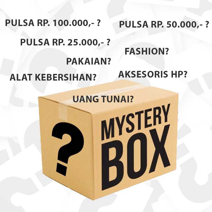 Mystery Box Serba Serbi Kotak Misteri