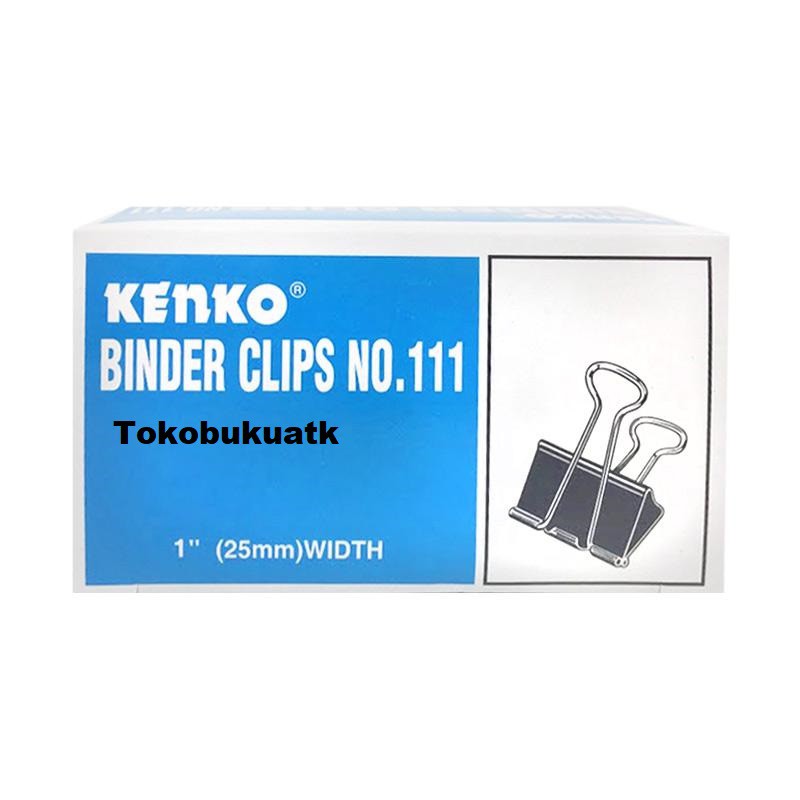 

Binder Clips No.111, Penjepit Kertas No.111