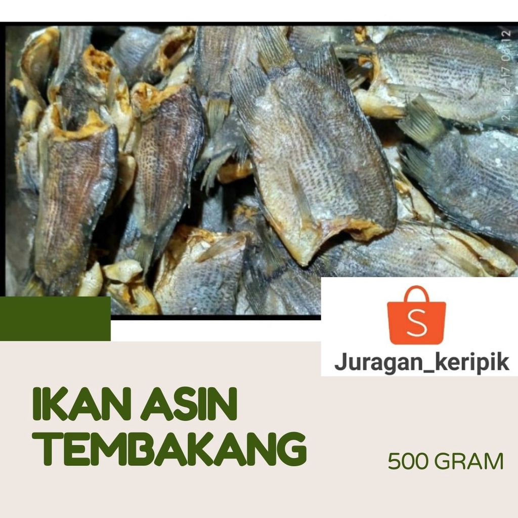 

IKAN ASIN TEMBAKANG 500 GRAM