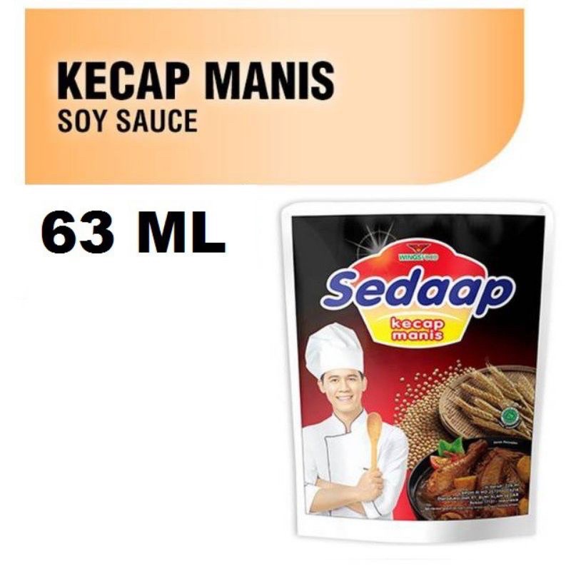 (1pc) Kecap Sedap Refill 63ml