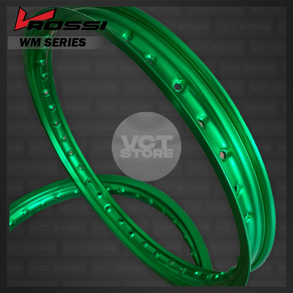 VRossi Velg Aluminium WM Series Ukuran 160-17 | Green/Hijau