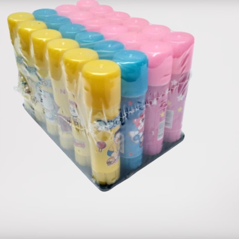 

Glue stick fancy / LEM MURAH WARNA WARNI (1 pack isi 24 pcs)