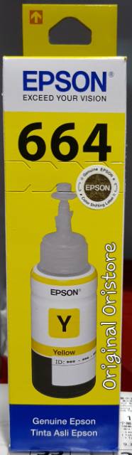 EPSON 664 - TINTA BOTOL ORIGINAL EPSON 70ML UNTUK EPSON L SERIES L100