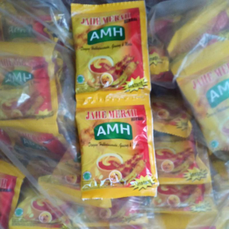 

Jahe Merah AMH 1 Renteng 12 Sachet Harga Grosir dan Eceran Jahe merah AMH Promo bulan ini
