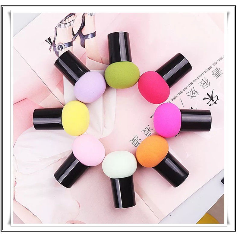 (BOW) Stick Make Up Sponge Beauty Spons Blender Makeup