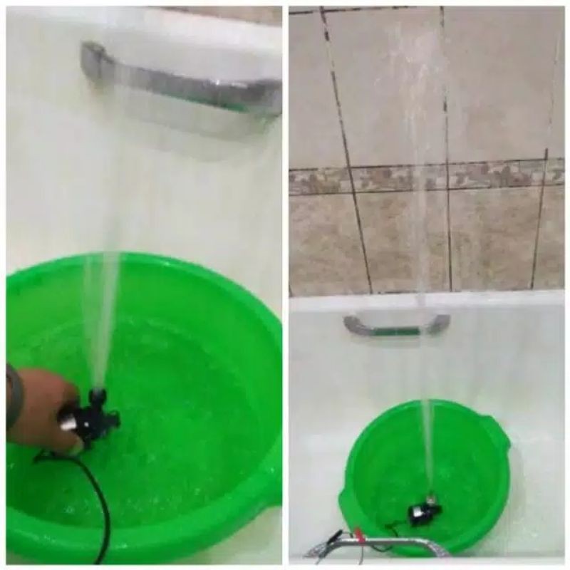 Pompa Air Aquarium Ikan Submersible Pump Fish Tank 12V Pompa DC 12V Pompa Celup