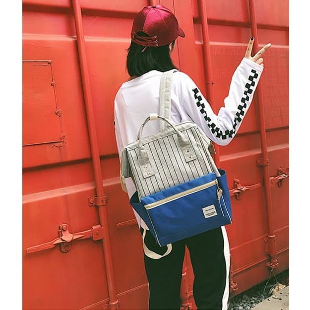 Ransel Backpack Model Anello tas sekolah tas jalan jalan