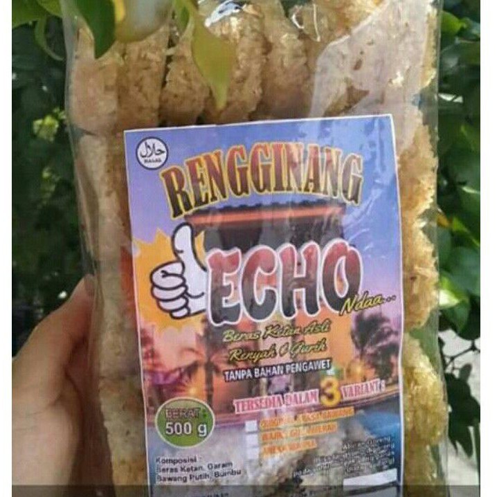 

rengginang echo ndaa tanpa pengawet