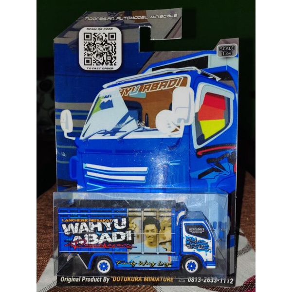Miniature Truck Wahyu Abadi Skala 64