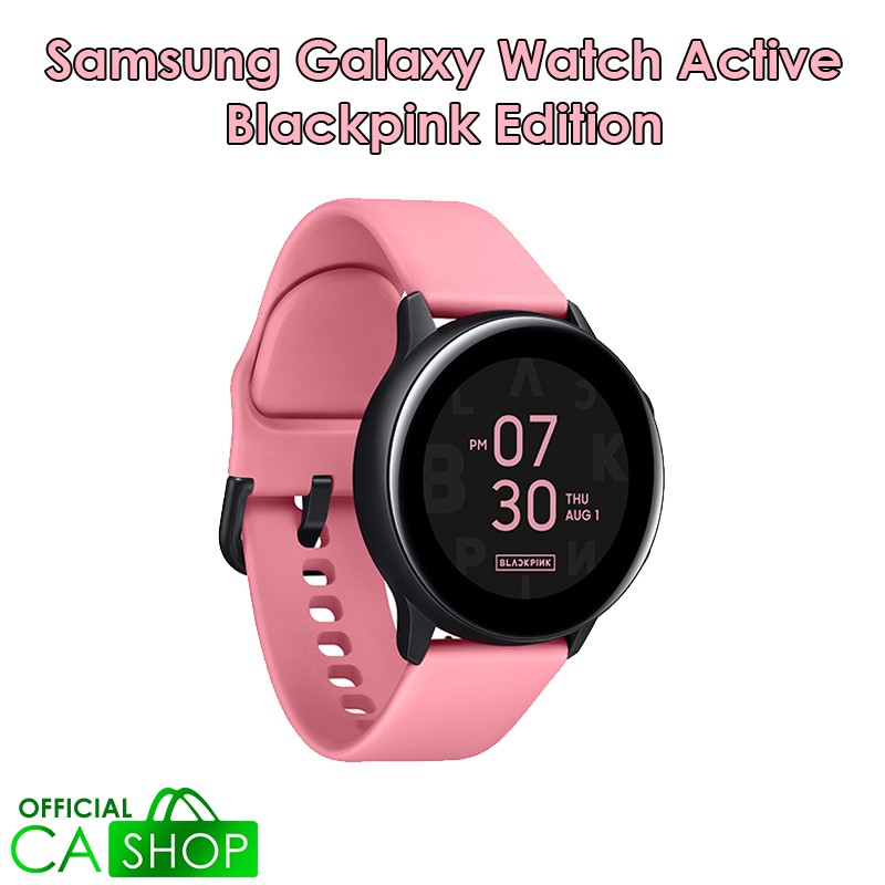 Samsung Galaxy Watch Active R500 - Blackpink Edition - Baru NEW - Resmi