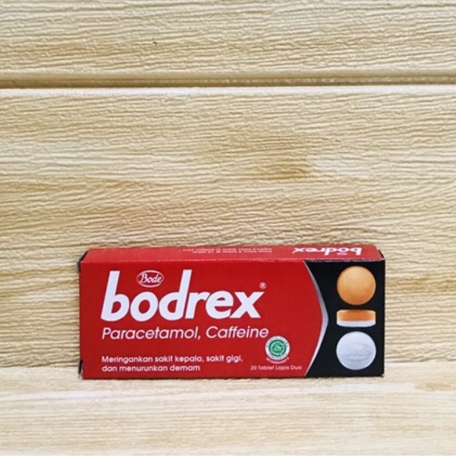 BODREX Tablet 1 Strip | Meringankan Demam | Sakit Kepala dan Nyeri Lainnya
