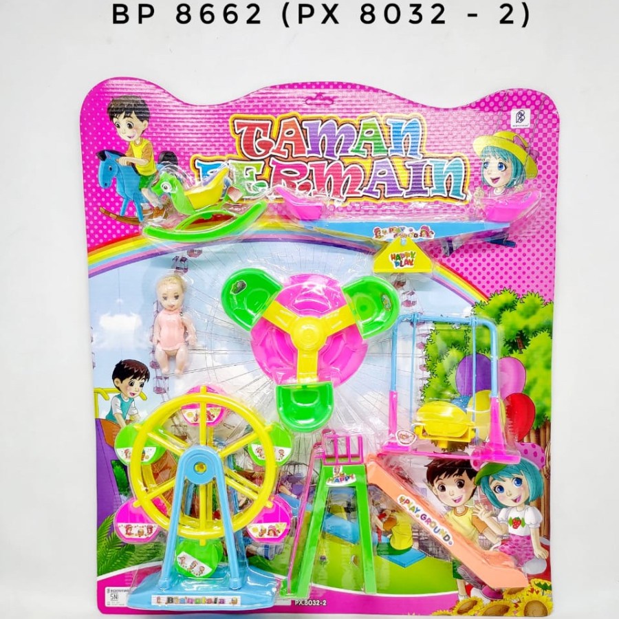 MAINAN ANAK PEREMPUAN TAMAN BERMAIN SET PX8032