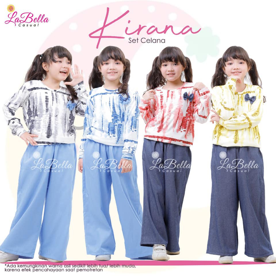 SETELAN ANAK KIRANA SET CELANA BY LABELLA