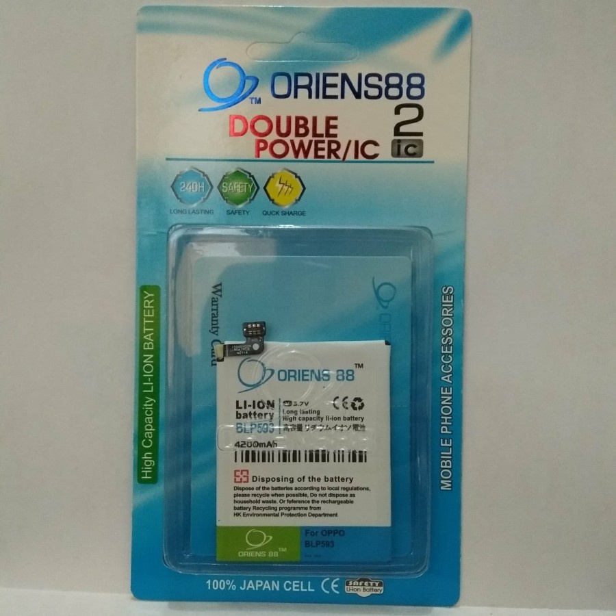 Baterai Batre Battery Double Power Oppo BLP593/Neo 5