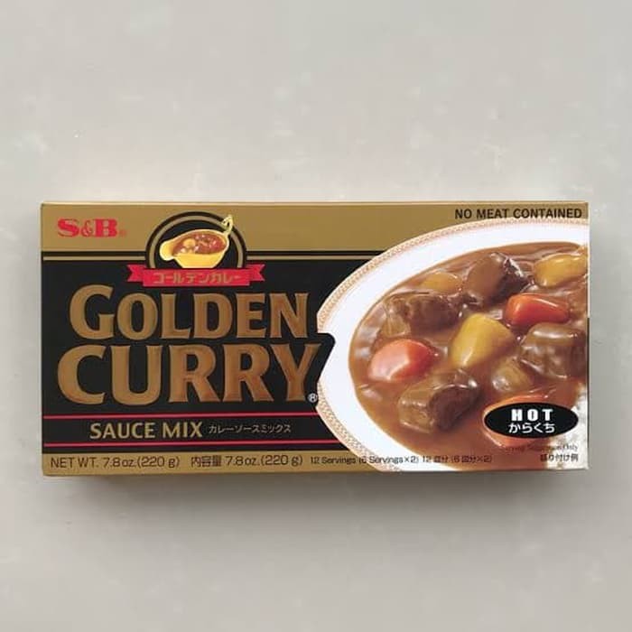 

Promo Terbatas - S&B Golden Curry Karakuchi (Curry Roux : Hot)220Gr