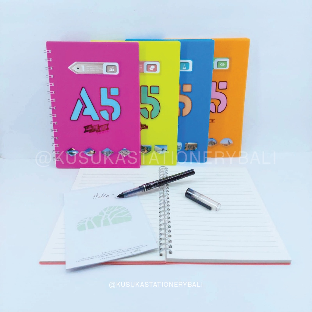 

A5 Notebook Spiral 28825-35