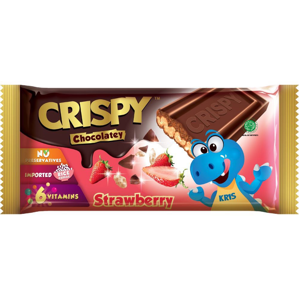 

Coklat Crispy Strawberry Bar 35gr