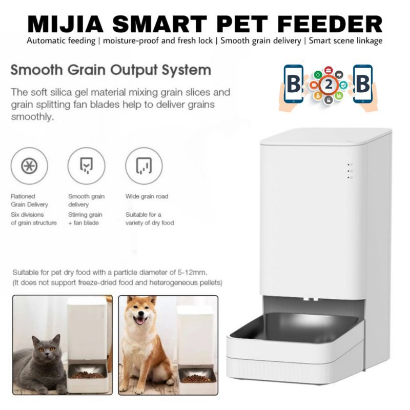 MIJIA SMART PET FEEDER CAT DOG - Dispenser Makan Kucing Anjing