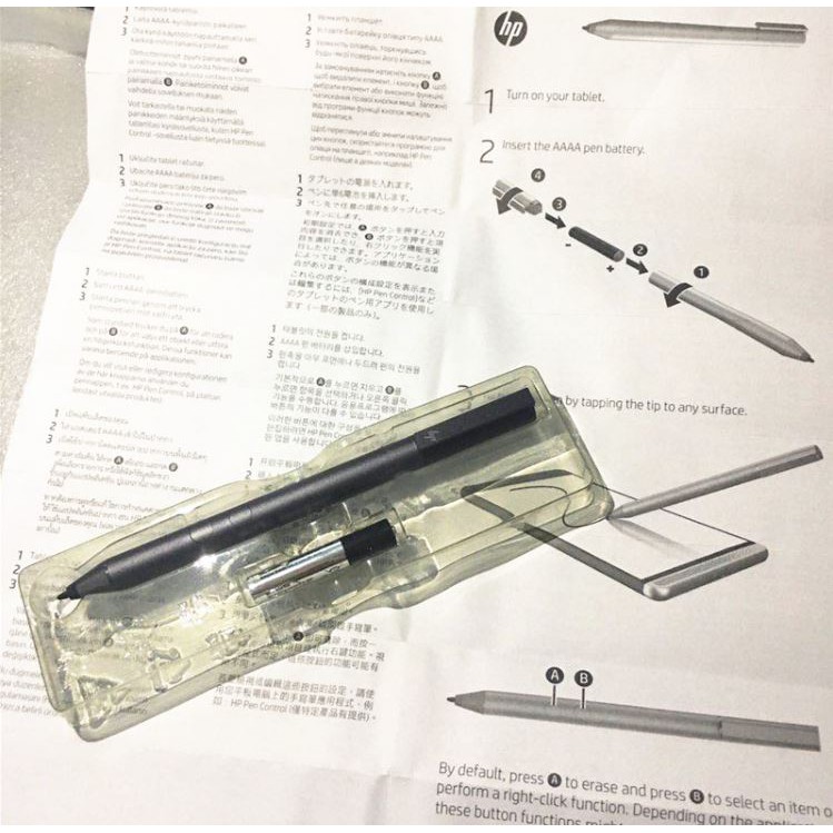 Nibs isi ulang ujung stylus Drawing active pen HP original Series Number 1MR94AA