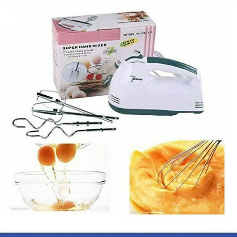 Mixer Scarlett Mixer Kue dengan 7 kecepatan / PENGADUK ADONAN SERBAGUNA / MIXER SERBAGUNA