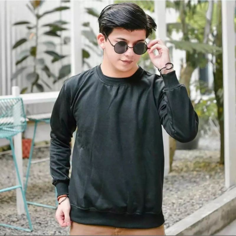 Basic sweater crewneck polos Olivee