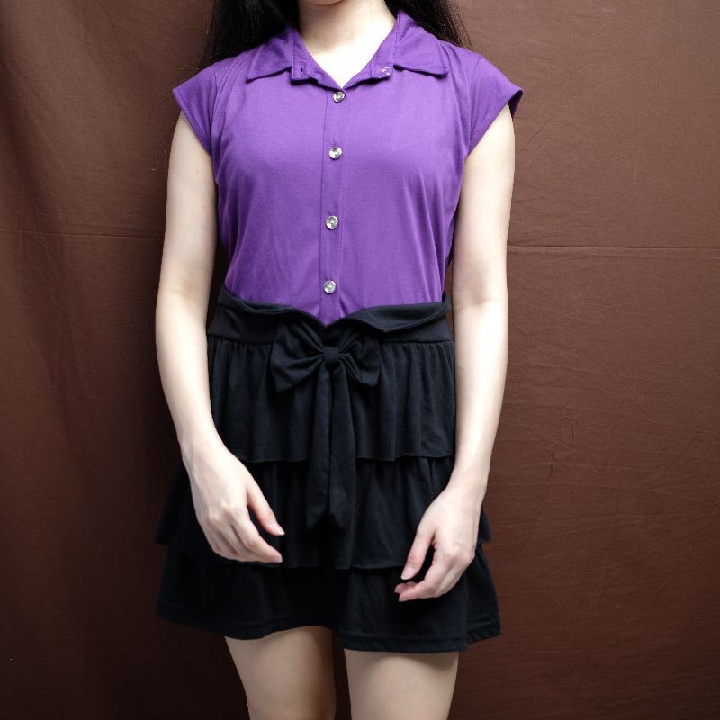 Dress wanita murah minidress dress korea korean style cute dress imut terusan lucu baju korea