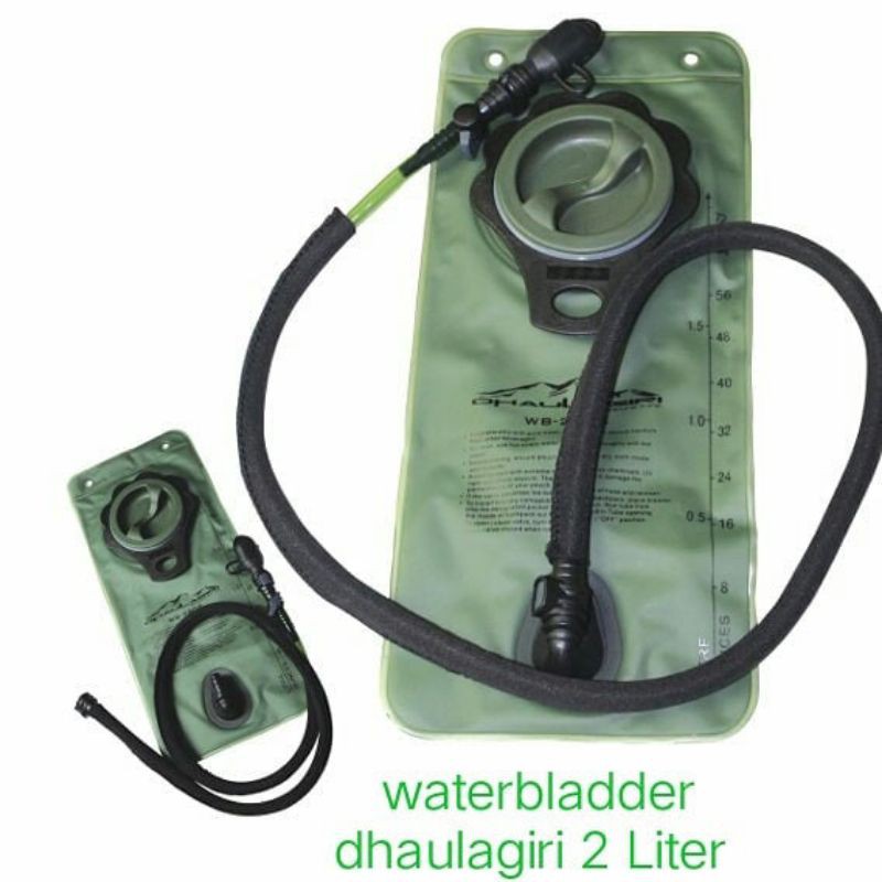 ( COD ) Water Bladder Dhaulagiri Green Kapasitas 2 Liter
