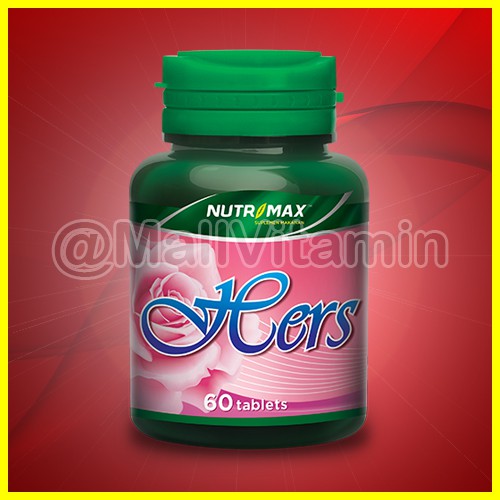 Nutrimax Hers Isi 30 Vitamin Obat Herbal Pelancar Menstruasi Haid Datang Bulan Tidak Teratur Lancar