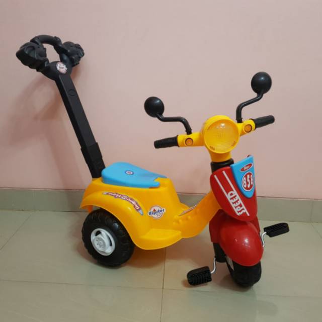 Mainan Sepeda Anak - Mainan Vespa Anak Dorong
