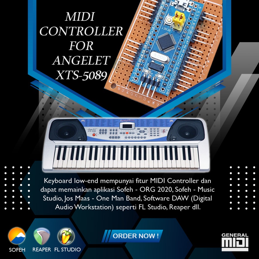 Modul MIDI Controller Angelet XTS-5089