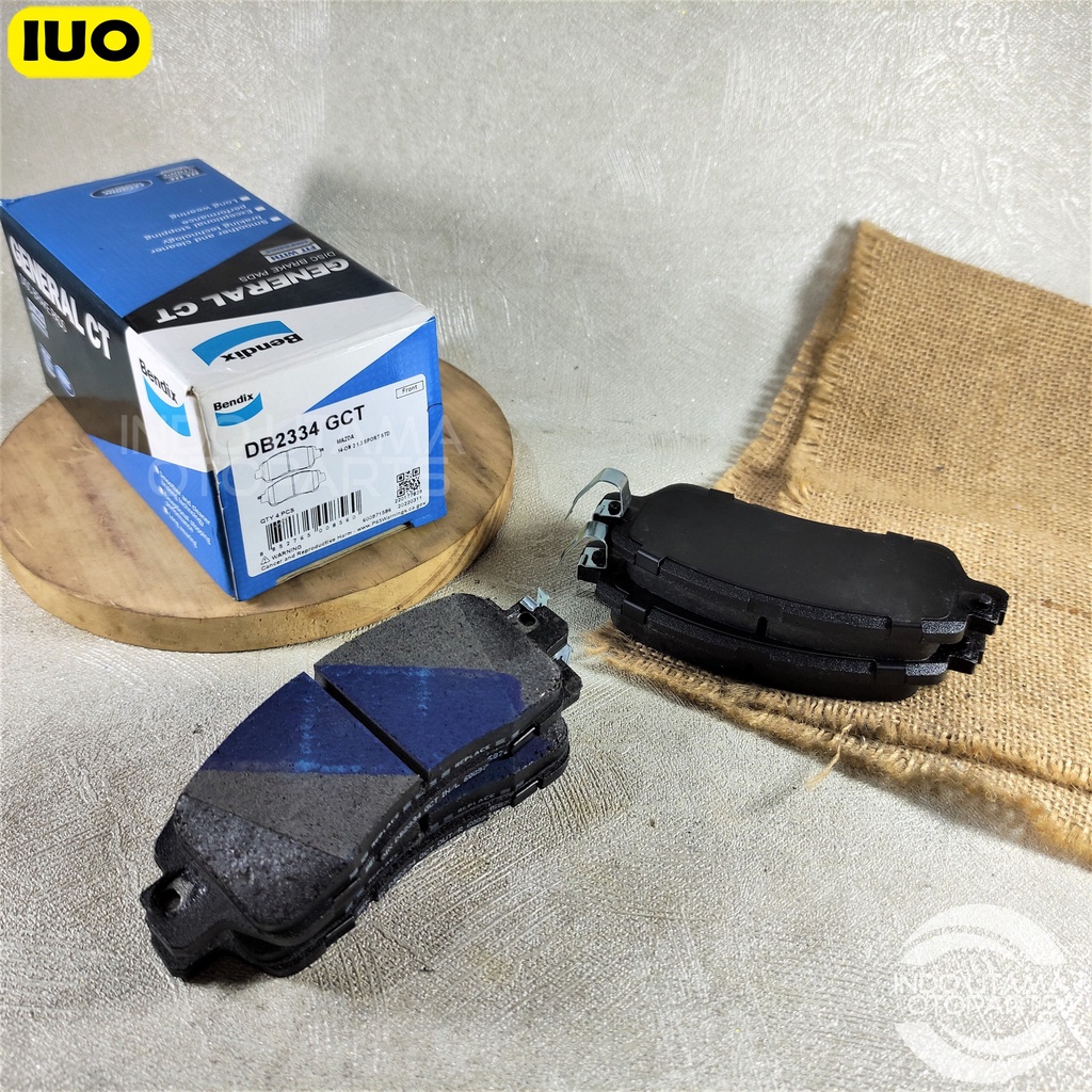 Kampas Rem Mazda 2 Skyactiv BENDIX Brake Pad DB 2334 GCT