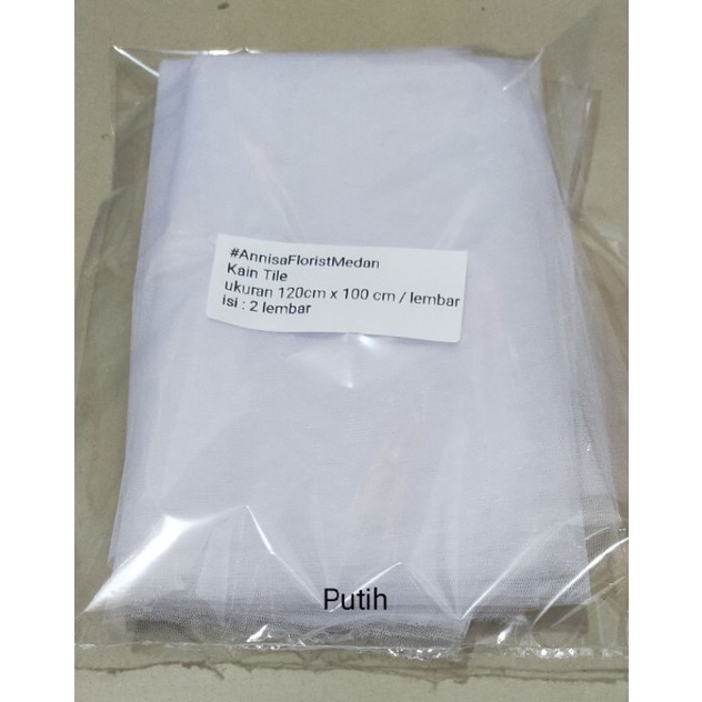 Kain Tile utk Tirai / dekorasi papan bunga