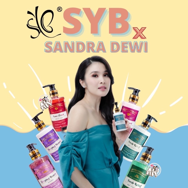 op.ex -- Syb X sandra dewi aromatheraphy handbody lotion -- lotion Syb vs sandra dewi aromatheraphy