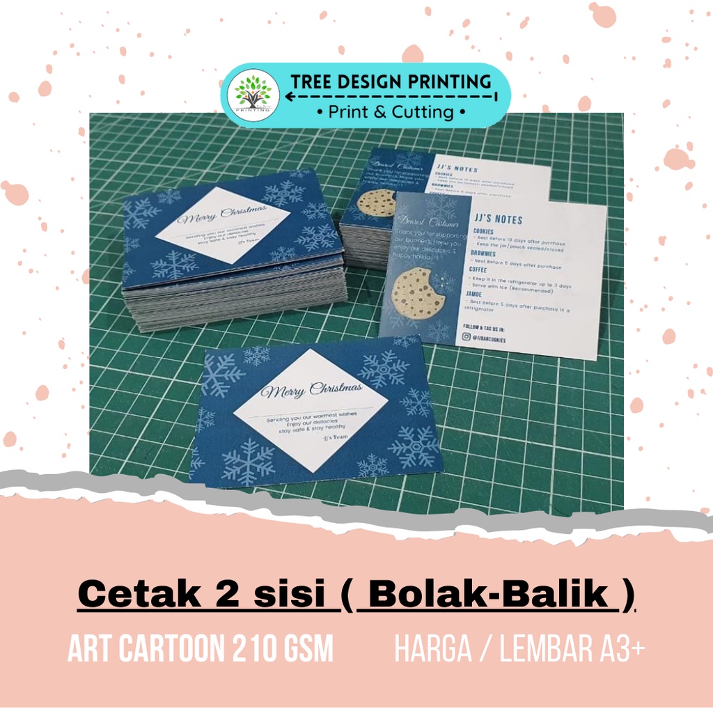 

Cetak Art Cartoon lembar A3+ / Kartu Ucapan / Gift Card / Thank You Card / Art Paper