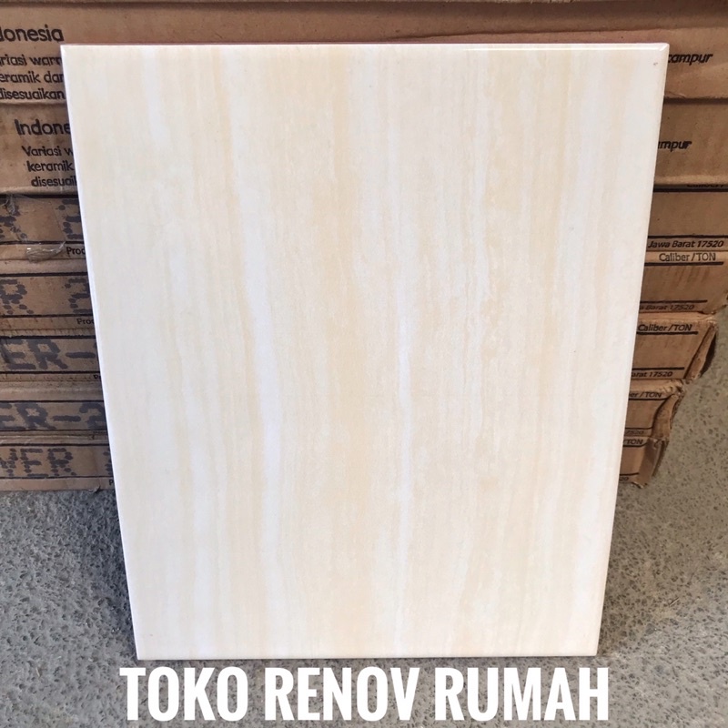 keramik dinding 20x25 cream motif (Glossy)/ keramik 25x20/ keramik dinding dapur/ keramik dinding ka