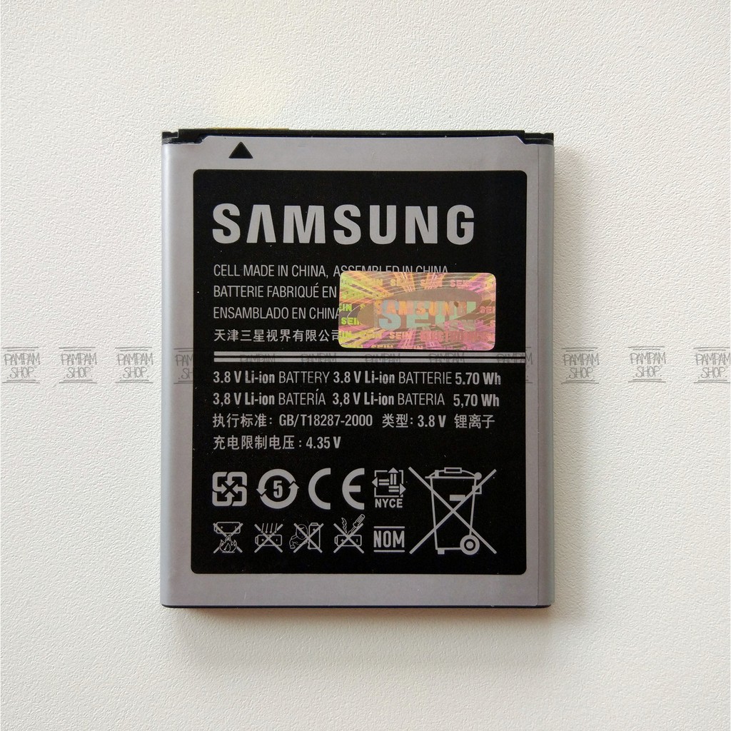 Baterai Samsung Galaxy Ace 2 I8160 Original OEM Battery Batrai Batre HP SEIN Handphone