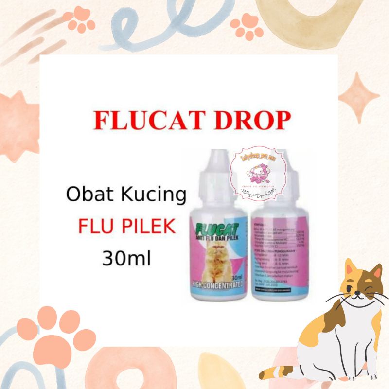 FLUCAT DROP OBAT FLU KUCING