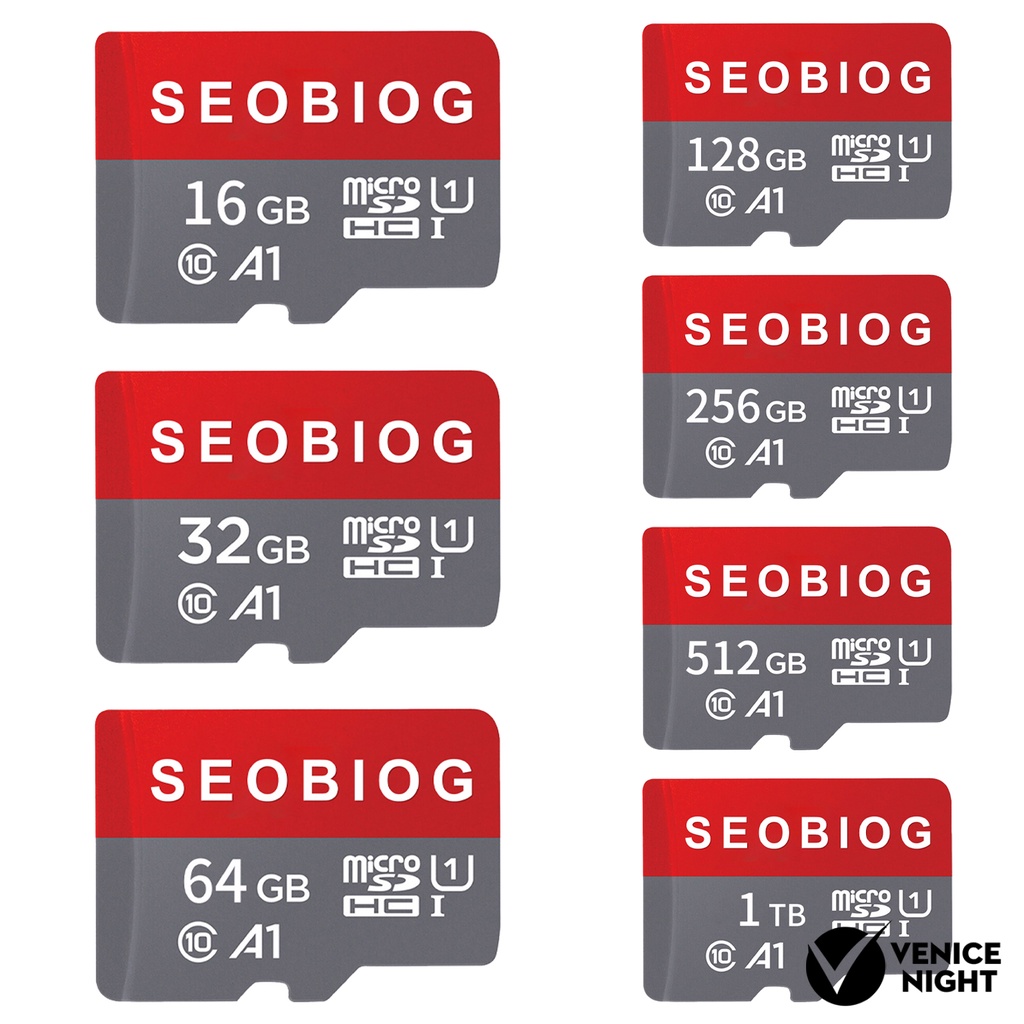 (SC) Seobiog Kartu Memori TF Kapasitas Besar C10 16G 32G 64G 128G 256G 512G 1T Untuk Komputer PC / Mobil